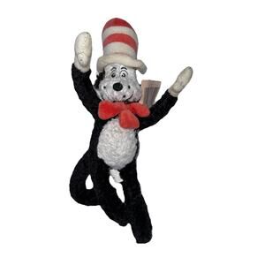 Universal Studios Dr. Seuss The Cat In The Hat Plush Stuffed Animal 11" 2003 VTG